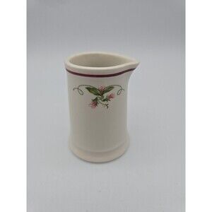 Vintage Homer Laughlin HLC Single Creamer Pink Violets Floral Granny Core